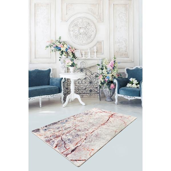 Nova Dijital Baskılı Halı, Kaymaz Taban, Yıkanabilir Bonvagon