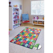 Numbers Yıkanabilir Antibakteriyel Çocuk Halısı, Kaymaz Taban, Yıkanabilir Bonvagon