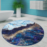 Ocean Dijital Baskılı Halı, Kaymaz Taban, Yıkanabilir Bonvagon