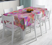 Ogea Pudra Zeminli Özel Tasarım Leke Tutmaz Masa Örtüsü Bonvagon