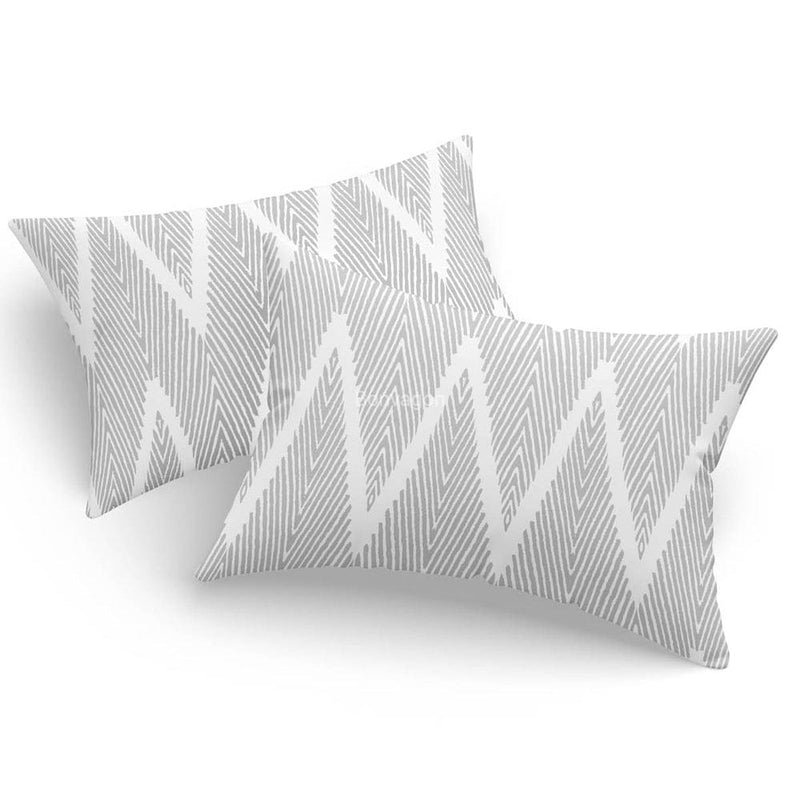 Olivia Gri 2li Yastık Kılıfı 50x70cm Bonvagon