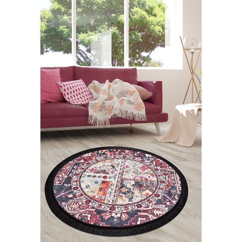 Orıental Dijital Baskılı Halı, Kaymaz Taban, Yıkanabilir Bonvagon