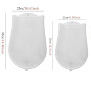 Orta Hamur Torbası Silikon Şeffaf Hamur Yoğurma Torbası Ekmek Makarna Mantı Hamuru Kolay Yoğurma Bonvagon