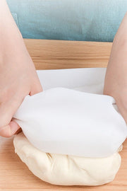 Orta Hamur Torbası Silikon Şeffaf Hamur Yoğurma Torbası Ekmek Makarna Mantı Hamuru Kolay Yoğurma Bonvagon