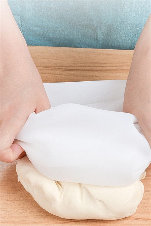 Orta Hamur Torbası Silikon Şeffaf Hamur Yoğurma Torbası Ekmek Makarna Mantı Hamuru Kolay Yoğurma Bonvagon