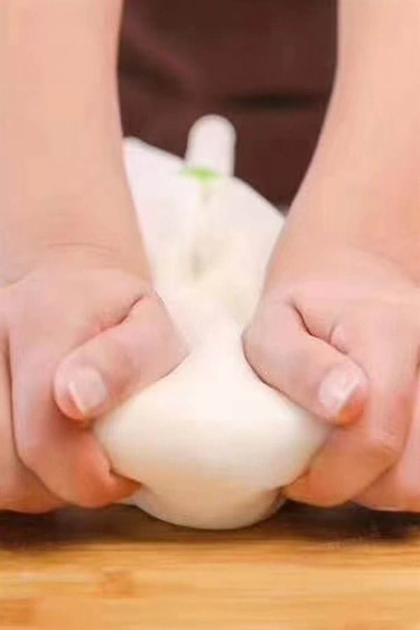 Orta Hamur Torbası Silikon Şeffaf Hamur Yoğurma Torbası Ekmek Makarna Mantı Hamuru Kolay Yoğurma Bonvagon