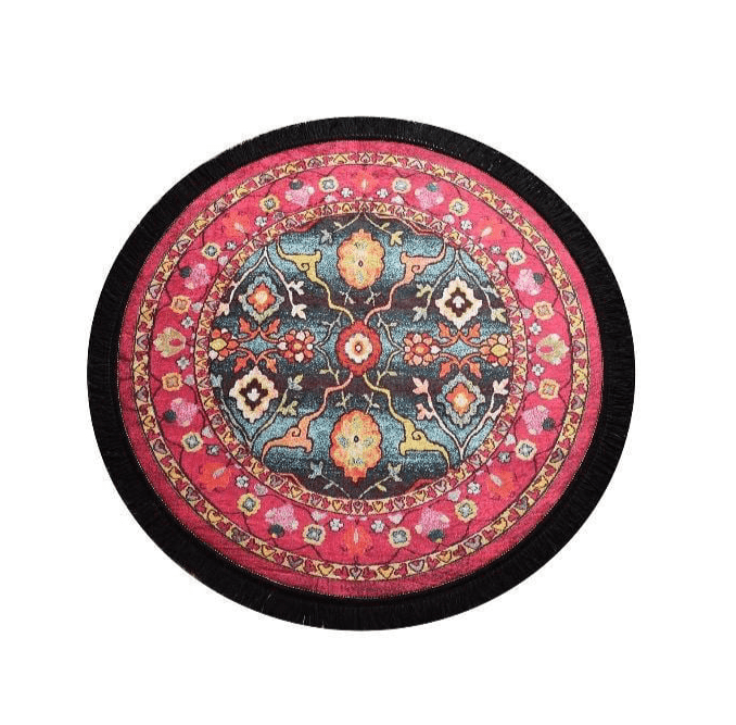 Otantik Dijital Baskılı Halı, Kaymaz Taban, Yıkanabilir Bonvagon