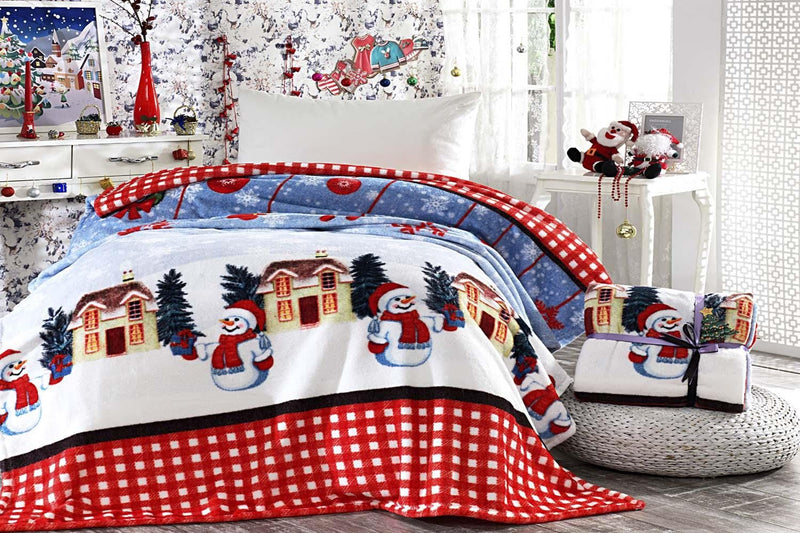 Our House Tek Kişilik 3D Soft Battaniye Joyeux
