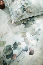 Çift Kişilik Ranforce Nevresim Takımı Nature Drip Yeşil Bonvagon