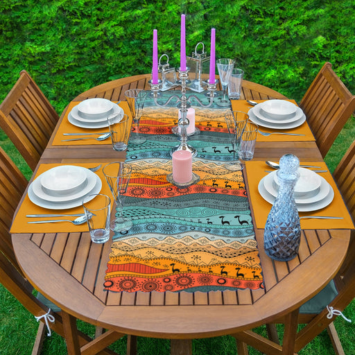 Özel Tasarım Amerikan Servis ve Runner seti Bonvagon