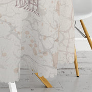 Özel Tasarım Dijital Baskılı 3D Masa Örtüsü Bonvagon