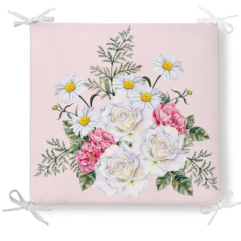 Özel Tasarım Fermuarlı Sandalye Minderi 40x40cm Bonvagon