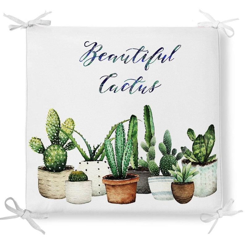 Özel Tasarım Fermuarlı Sandalye Minderi 40x40cm Bonvagon