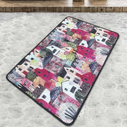 Pale Dijital Banyo Halısı, Kaymaz Taban, Yıkanabilir Bonvagon