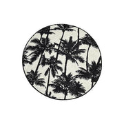 Palm Dijital Baskılı 100cm Banyo Halısı, Kaymaz Taban, Yıkanabilir Bonvagon