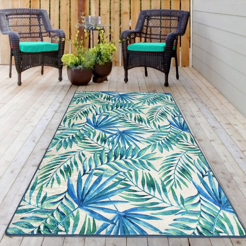 Palma Dijital Baskılı Halı, Kaymaz Taban, Yıkanabilir Bonvagon