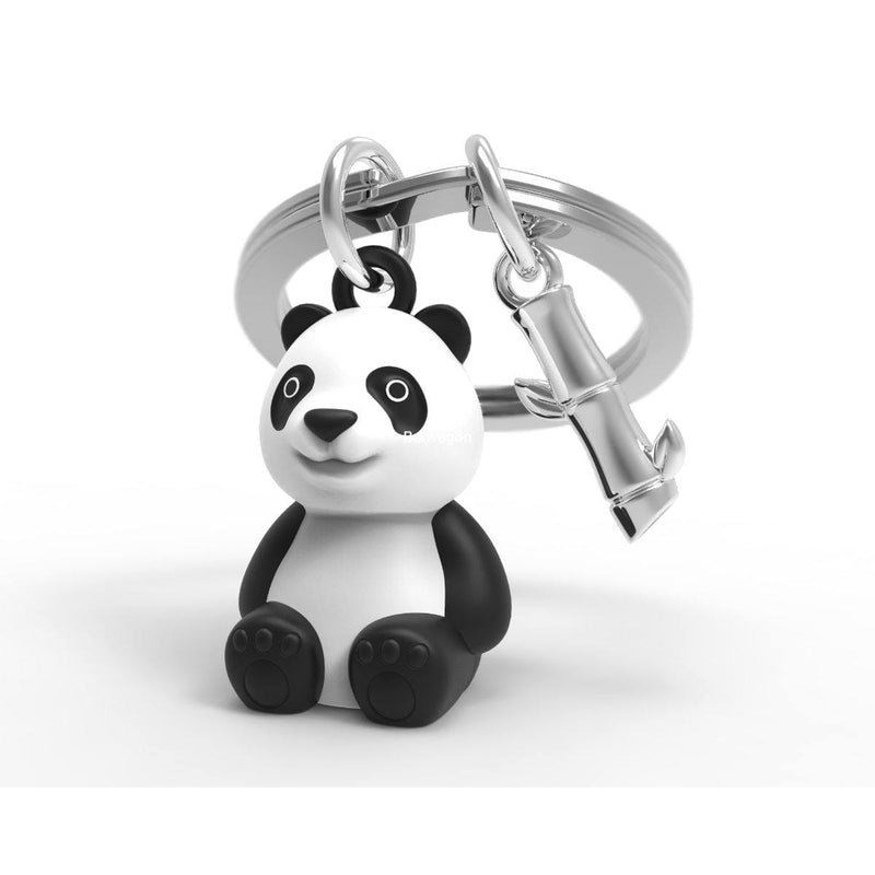 Panda Anahtarlık Çelik Halkalı