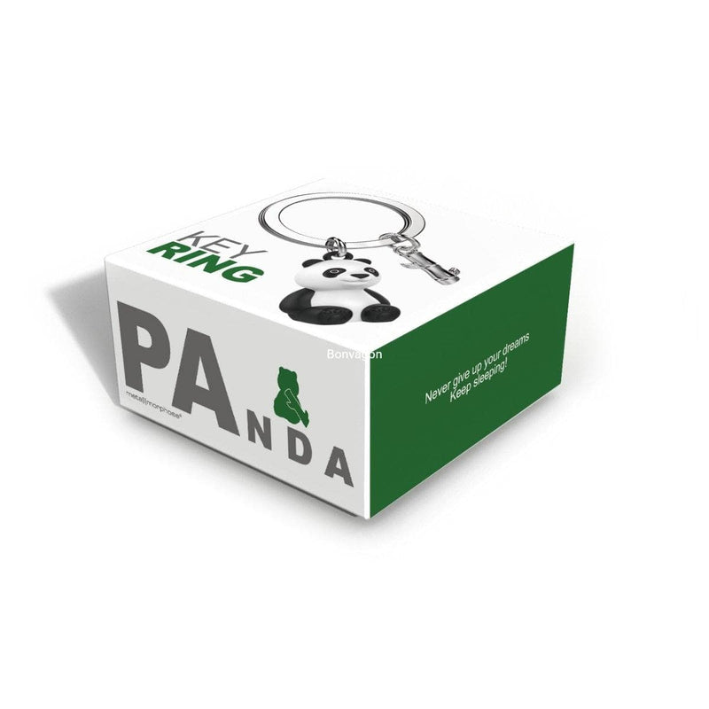 Panda Anahtarlık Çelik Halkalı