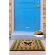 Papillon Green Doğal Koko Hindistan Cevizi Kapı Önü Paspas 60x40cm Bonvagon