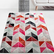 Parcela Dijital Baskılı Halı, Kaymaz Taban, Yıkanabilir Bonvagon