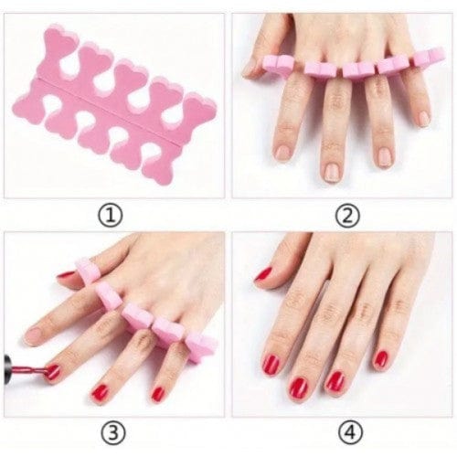 Parmak Ayırıcı Sünger Manikür Pedikür Aparatı 5 ADET Bonvagon