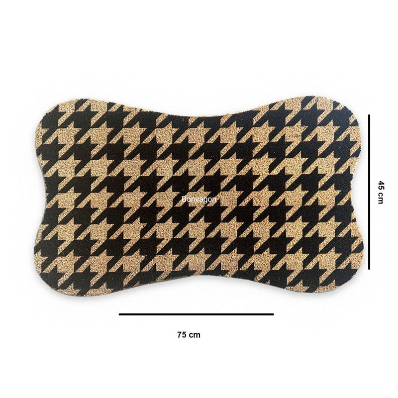 Pascha 45x75cm Doğal Koko Hindistan Cevizi Kapı Önü Paspas Bonvagon