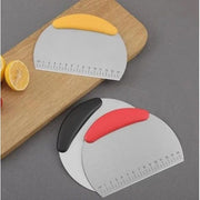 Paslanmaz Çelik Hamur Kesme ve Şekillendirme Spatulası Bonvagon