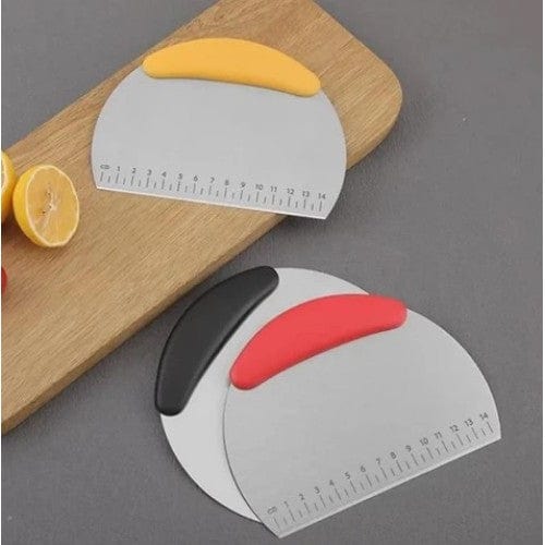 Paslanmaz Çelik Hamur Kesme ve Şekillendirme Spatulası Bonvagon