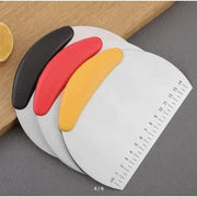 Paslanmaz Çelik Hamur Kesme ve Şekillendirme Spatulası Bonvagon