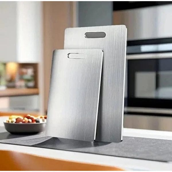 Paslanmaz Çelik Kesim Panosu Seti 2'li Bonvagon