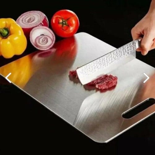 Paslanmaz Çelik Metal Kesme Tahtası Kesim Panosu