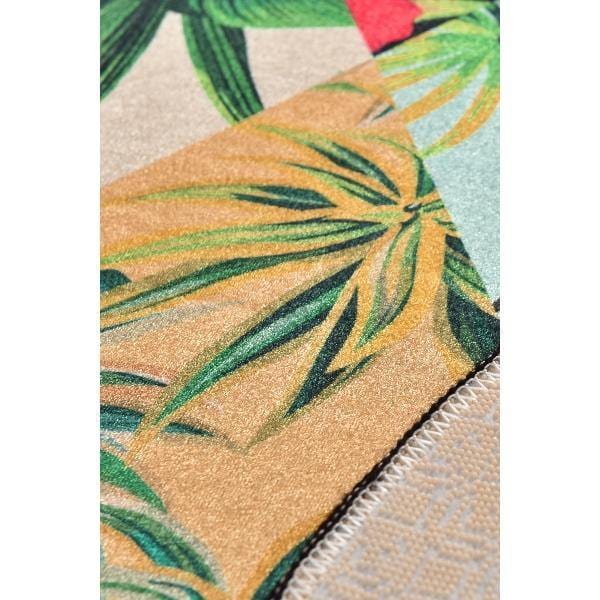 Patch Dijital Baskılı 100cm Banyo Halısı, Kaymaz Taban, Yıkanabilir Bonvagon