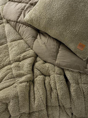 Peluş çift Kişilik Yorgan Seti Taş Bonvagon