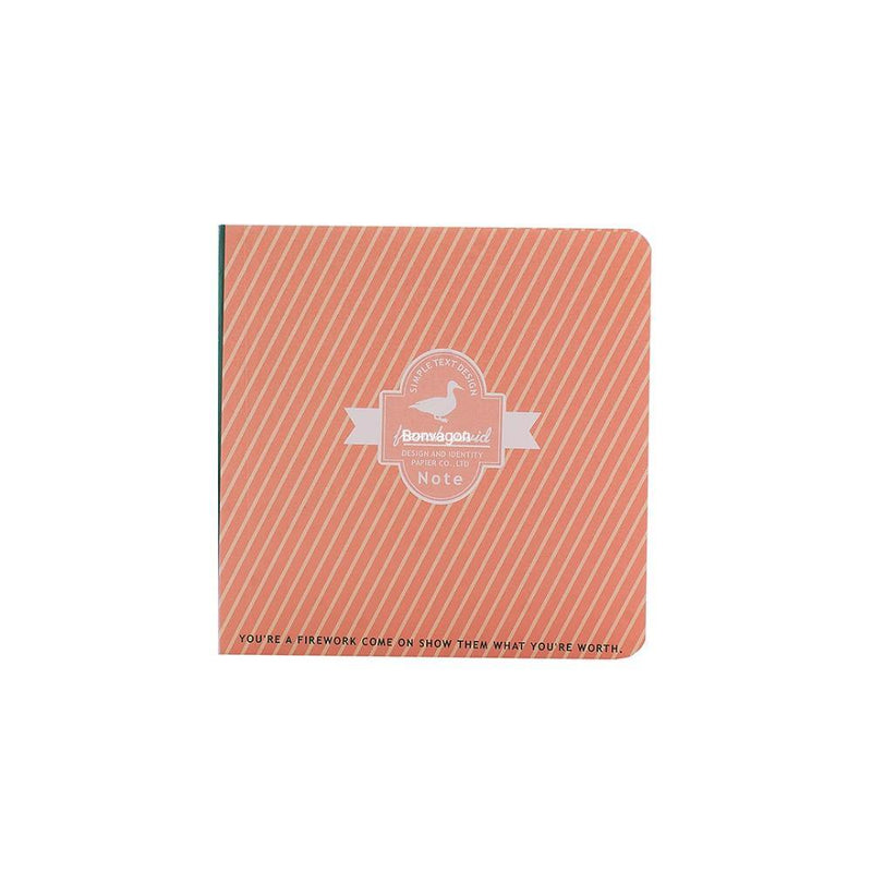 Pembe Dantelli Defter 120x120 Bonvagon