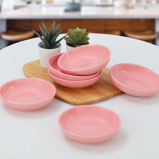 Pembe Halka Çerezlik/Sosluk 13cm 6 Adet