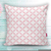 Pembe Küçük Retro Dekoratif Yastık Kırlent Kılıfı 43x43cm