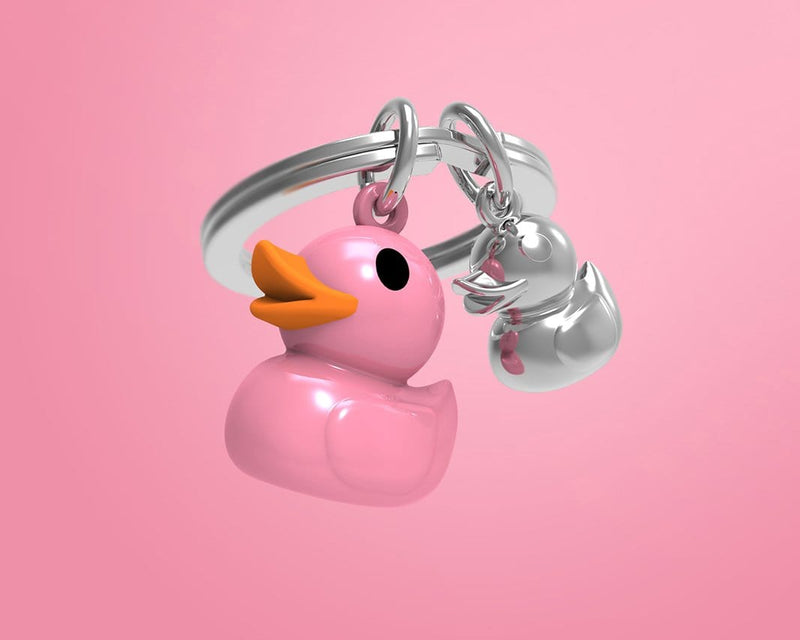 Pembe Ördek Anahtarlık Bonvagon