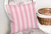 Pembe Renklerin Uyumu Modern Tasarımlı Dekoratif Yastık Kırlent Kılıfı 43x43cm