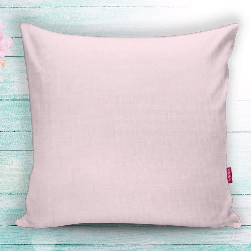 Pembe Renkli Dijital Baskılı Dekoratif Yastık Kırlent Kılıfı 43x43cm