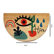 Picas Voll Home 45x75cm Doğal Koko Hindistan Cevizi Kapı Önü Paspas Bonvagon