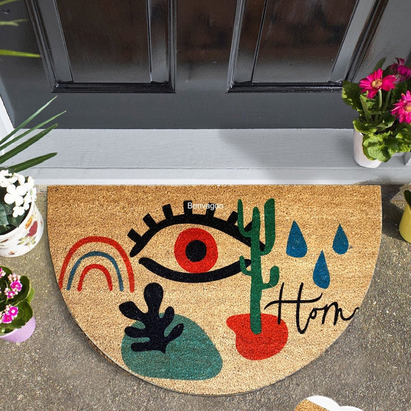 Picas Voll Home 45x75cm Doğal Koko Hindistan Cevizi Kapı Önü Paspas Bonvagon