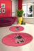 Pink Pug Dijital Baskılı 2li Set Banyo Halısı, Kaymaz Taban, Yıkanabilir Bonvagon