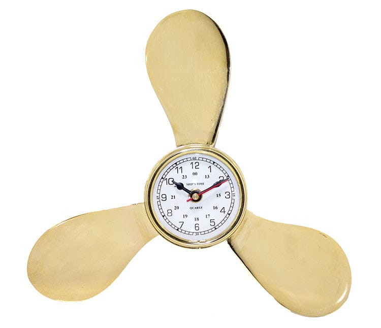 Pirinç Duvar Saati 30cm