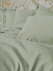 Plain çift Kişilik Nevresim Takımı Adaçayı Bonvagon