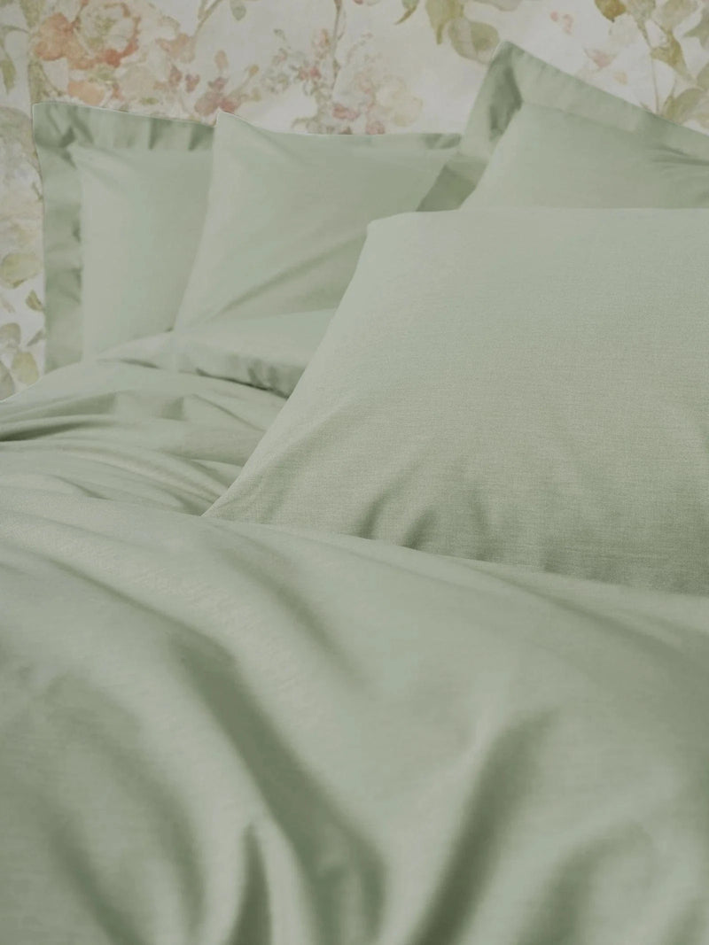 Plain çift Kişilik Nevresim Takımı Adaçayı Bonvagon