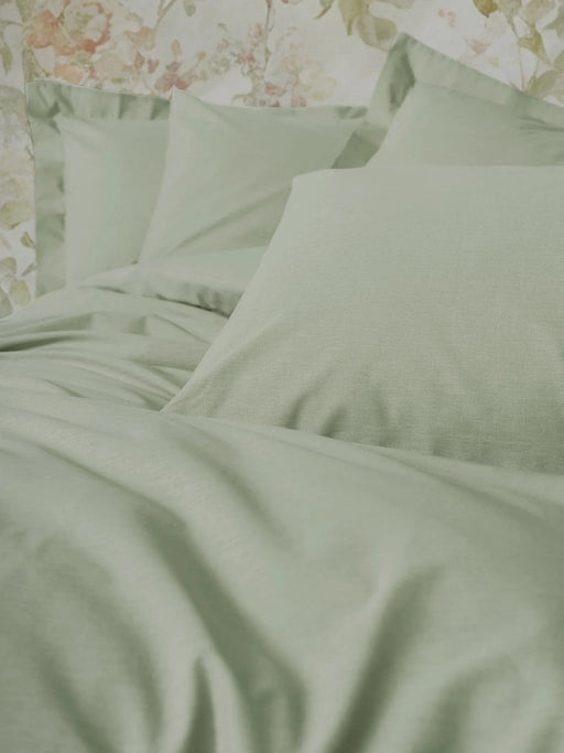 Plain çift Kişilik Nevresim Takımı Adaçayı Bonvagon