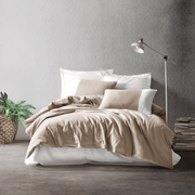 Plain Tek Kişilik Nevresim Takımı Vizon Krem Bonvagon