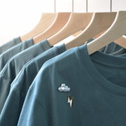 Pofidik Bulut ve Şimşek Broş Pin Seti Bonvagon Metalmorphose