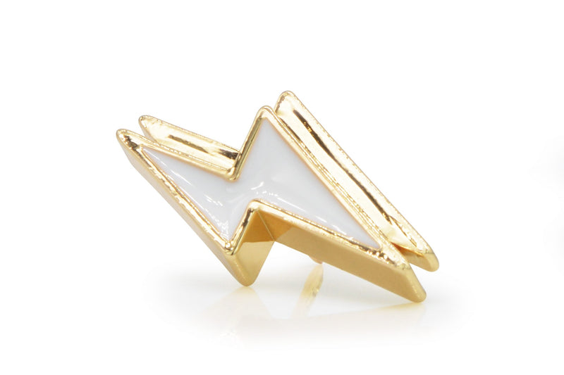 Pofidik Bulut ve Şimşek Broş Pin Seti Bonvagon Metalmorphose