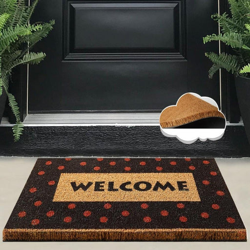 Point Doğal Koko Hindistan Cevizi Kapı Önü Paspas 60x40cm Bonvagon